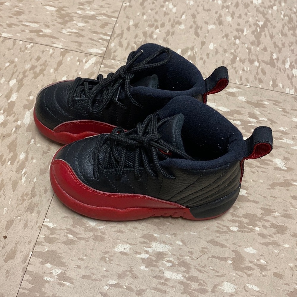 Nike Air Jordan 12 XII Retro TD ' Flu Game ' 2016 850000-002 Size 7c